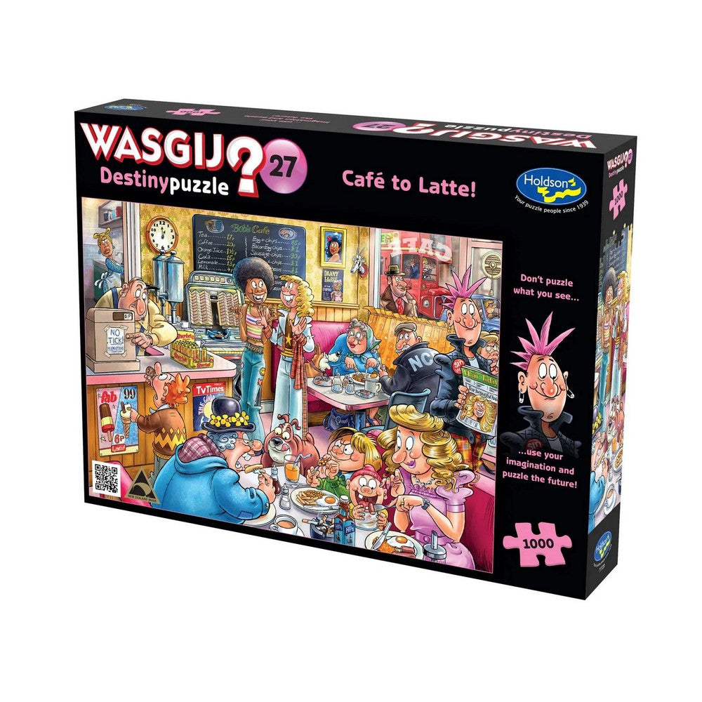 Wasgij - Destiny 27: Cafe Latte! 1000 Piece Jigsaw Puzzle