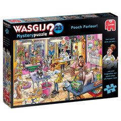 Wasgij - Mystery 23: Pooch Parlour 1000 Piece Jigsaw Puzzle box