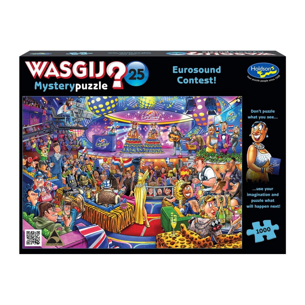 Holdson - Wasgij? Mystery 25: Eurosound! 1000 Piece Jigsaw Puzzle
