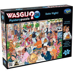 Wasgij - Mystery 26: Date Night! 1000 Piece Jigsaw Puzzle box