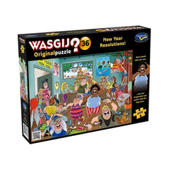 Holdson - Wasgij? Original 36: New Year 1000 Piece Jigsaw Puzzle