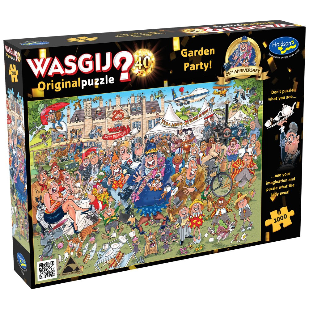 Wasgij - Original 40: Garden Party 1000 Piece Jigsaw Puzzle
