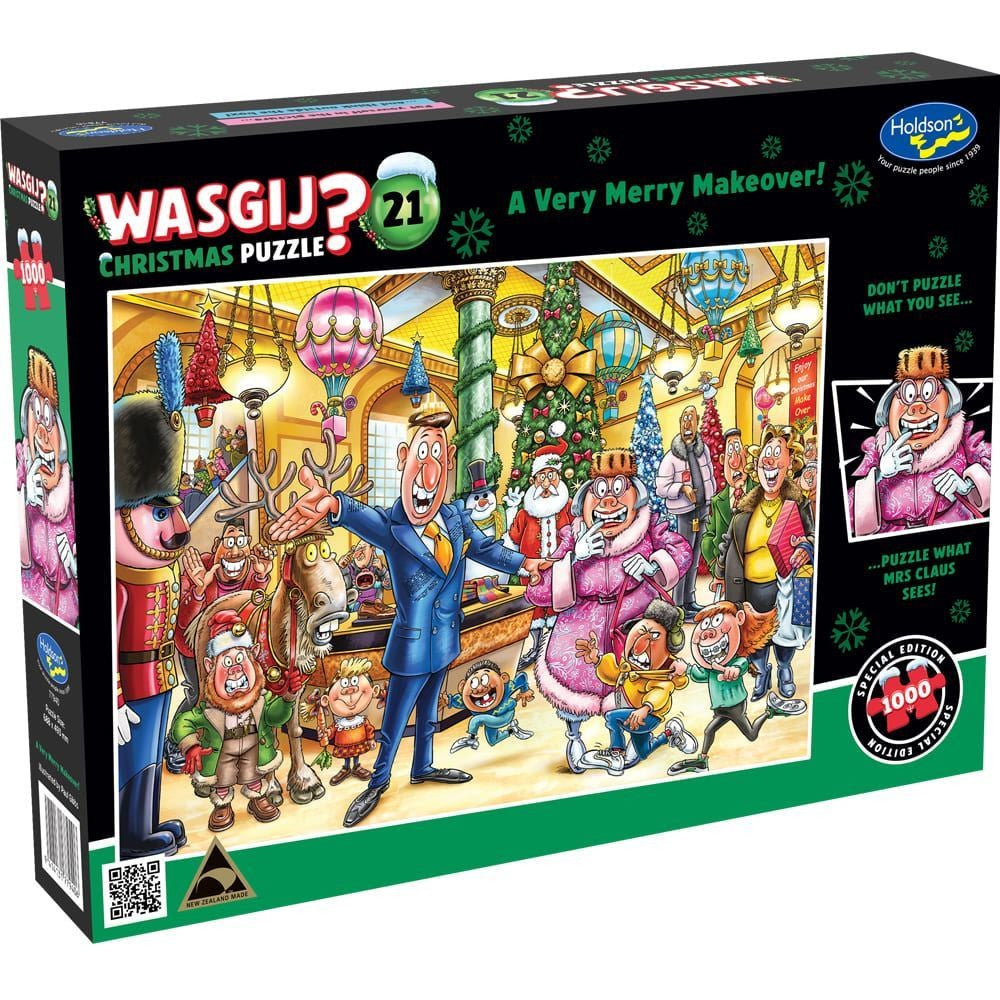 Holdson - Wasgij? Xmas 21: Merry Makeover 1000 Piece Jigsaw Puzzle