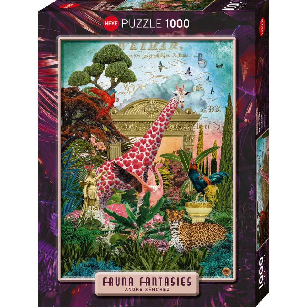 Heye - Fauna Fantasies: Giraffolove 1000 Piece Jigsaw Puzzle
