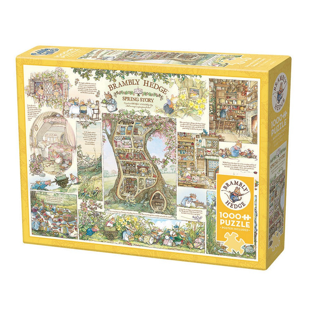 Cobble Hill - Brambly Hedge Spring Story 1000 Piece Jigsaw Puzzle