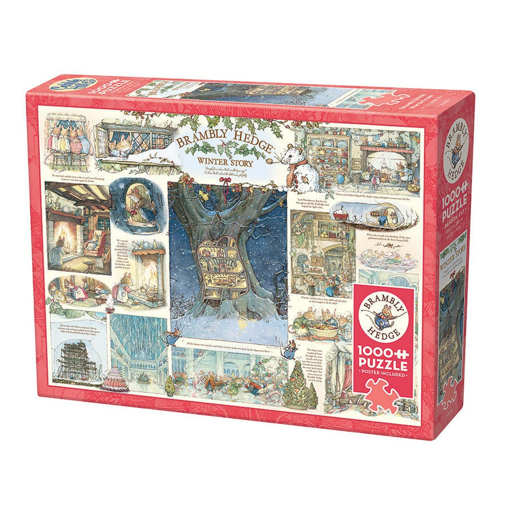 Cobble Hill - Brambly Hedge Winter Story 1000 Piece Jigsaw Puzzle