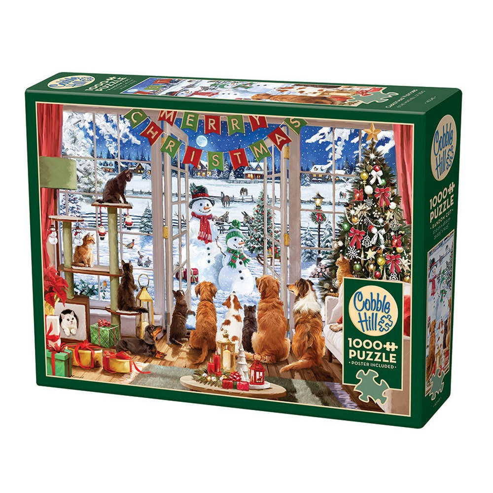 Cobble Hill - Christmas Visitors 1000 Piece Jigsaw Puzzle