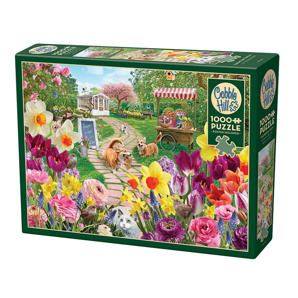 Cobble Hill - Springtime Frolic 1000 Piece Jigsaw Puzzle