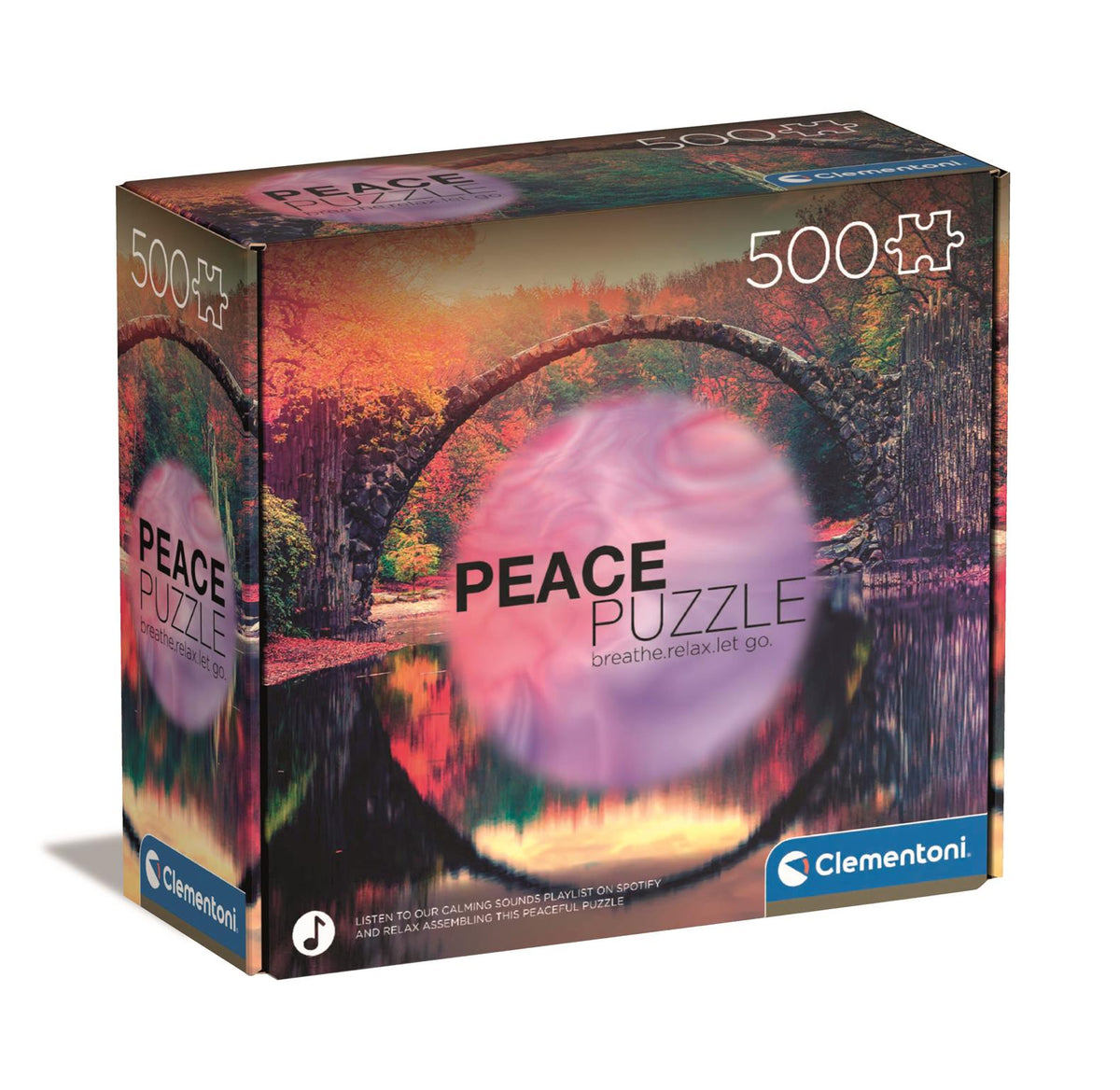 Clementoni - Peace Puzzle Mindful Reflection