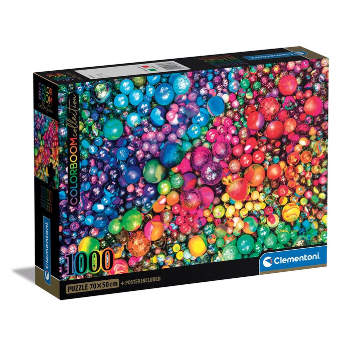 Clementoni - Marbles 1000 Piece Jigsaw Puzzle box
