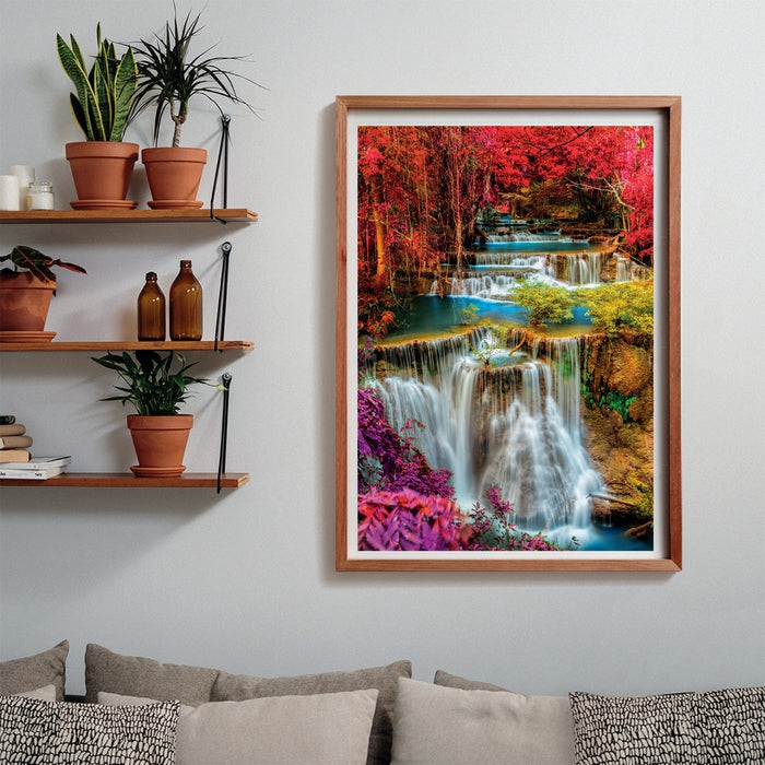 Clementoni - Colourful Thai Falls 1000 Piece Jigsaw Puzzle