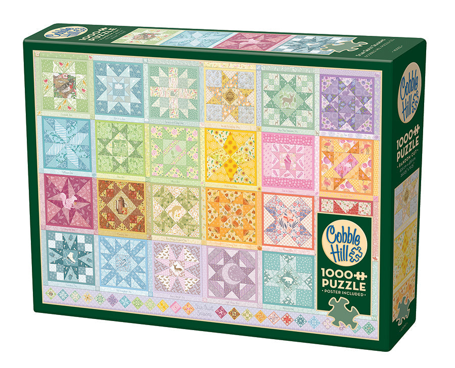 Cobble Hill - Star Quilt Seasons 1000 Piece Jigsaw Puzzle