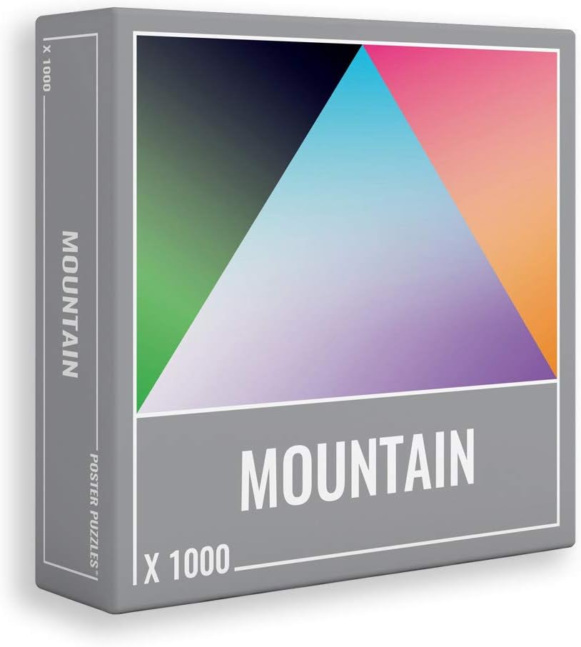 Cloudberries - Mountains 1000 Piece Jigsaw Puzzle box