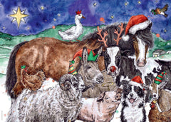 Herd It's Nearly Christmas 1000 Piece Jigsaw Puzzle by Ravensburger