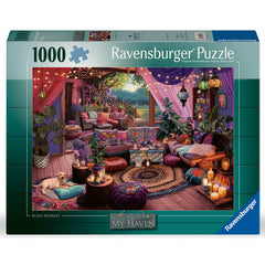 My Haven No.12 Boho Retreat 1000 Piece Jigsaw Puzzle by Ravensburger