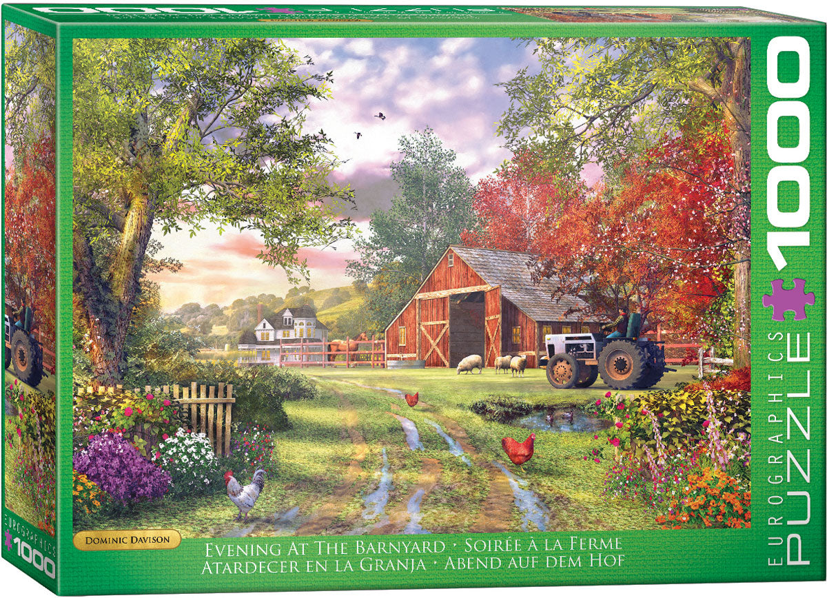 Eurographics - Evening at the Barnyard Puzzle 1000pc