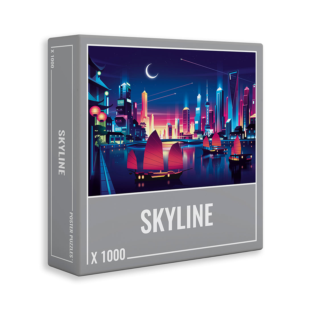Cloudberries - Skyline 1000 Piece Jigsaw Puzzle box