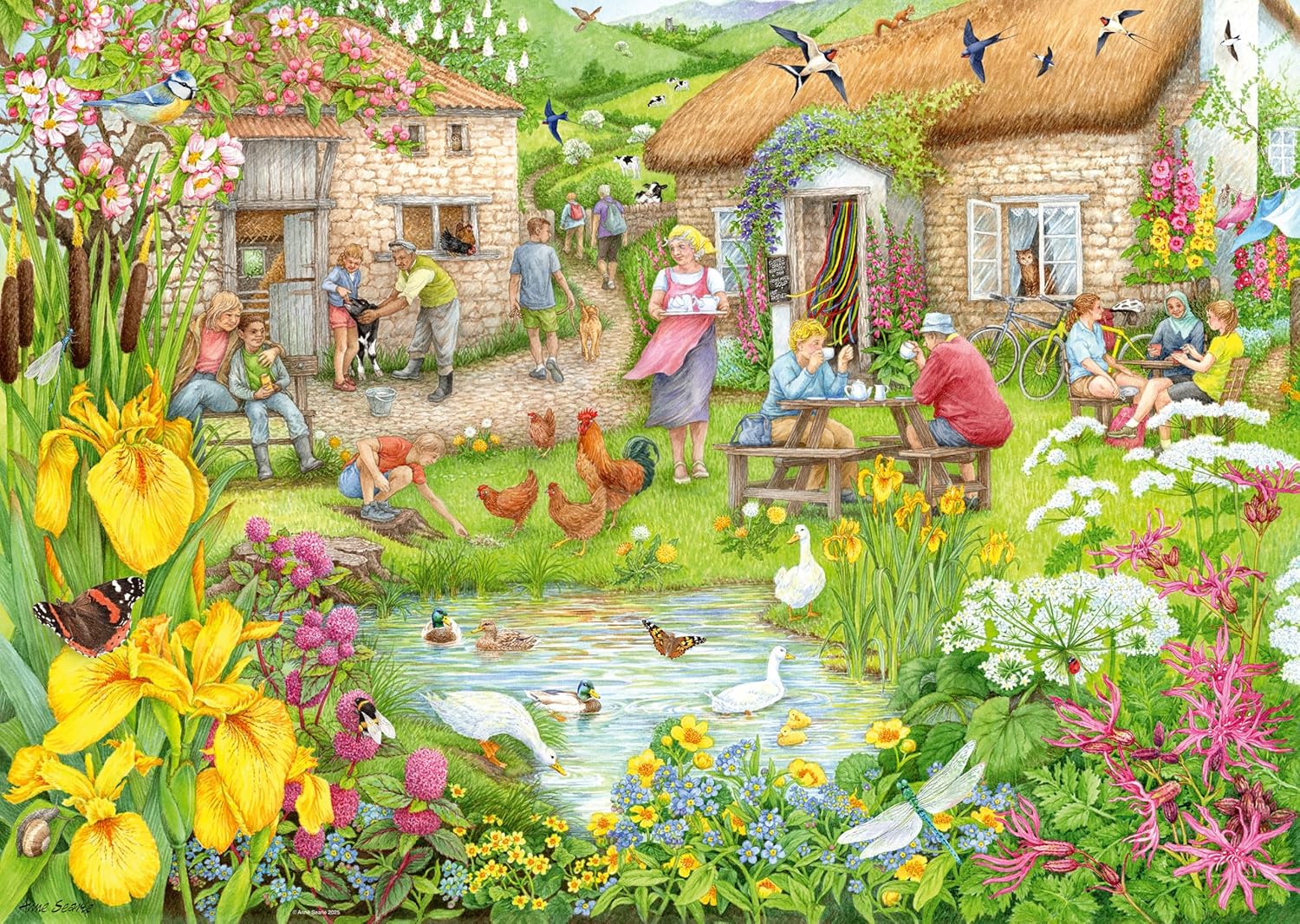 Valley Farm Cafe 1000pc