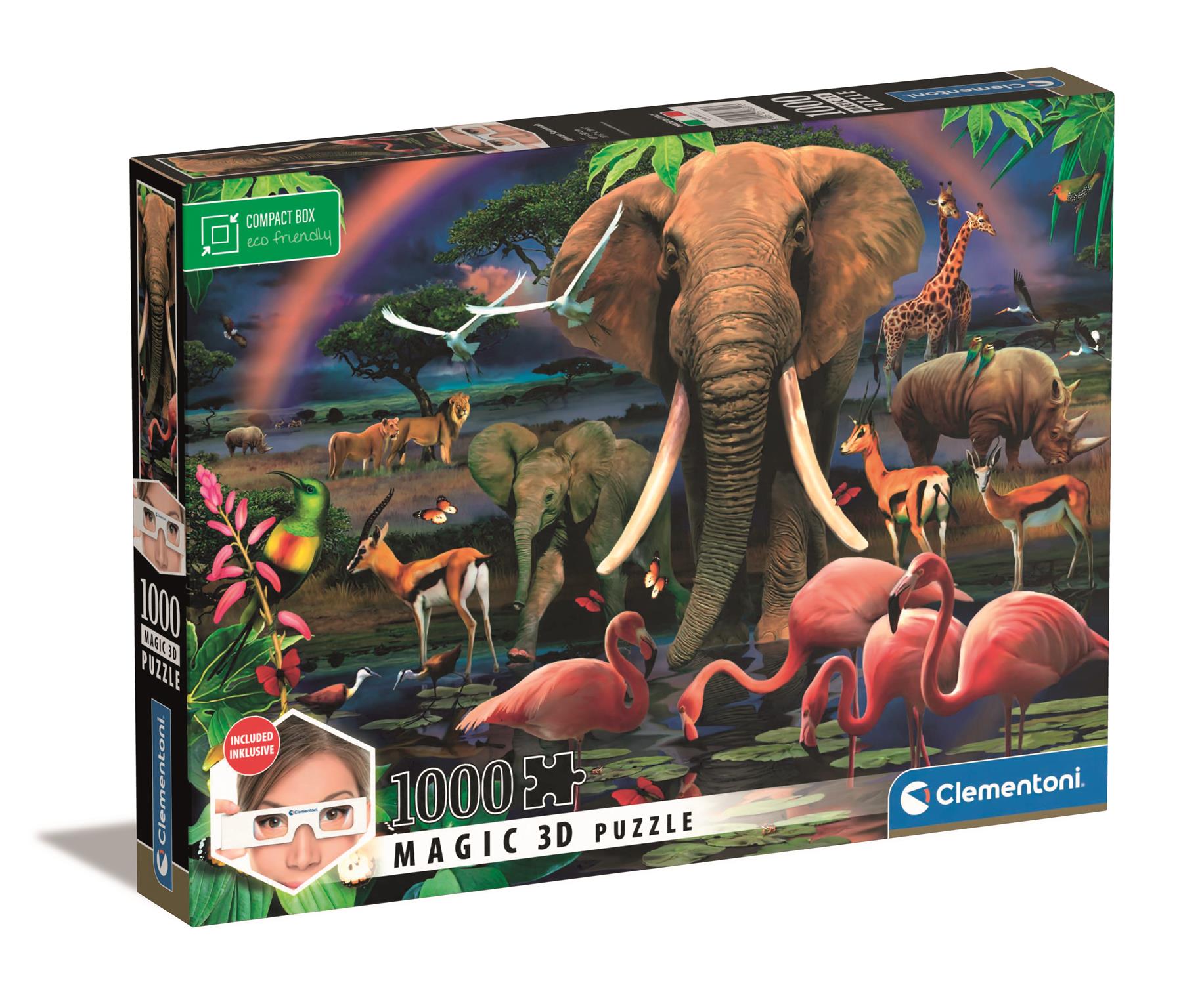 Clementoni - African Savannah (Magic 3D)