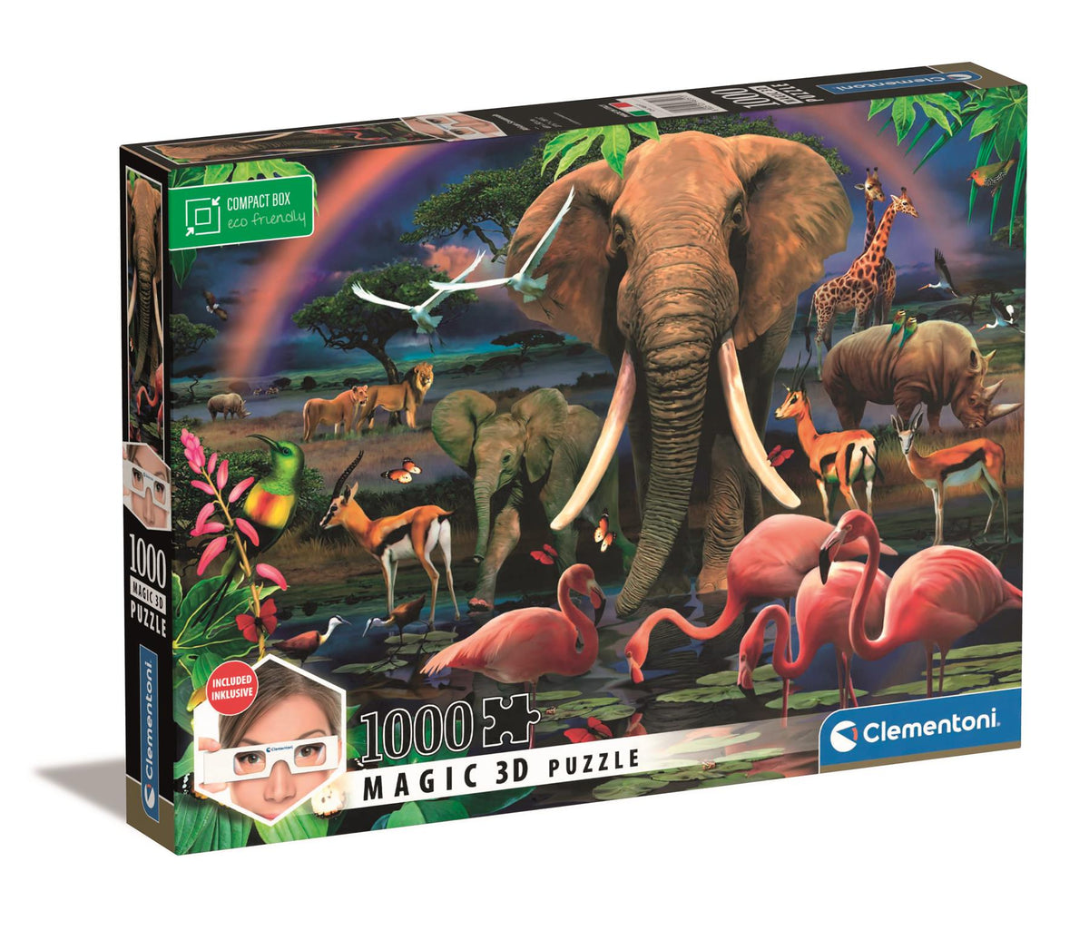 Clementoni - African Savannah (Magic 3D)