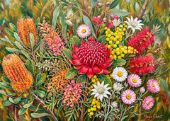 QPuzzles - Australian Native Flora 1000 Piece Jigsaw Puzzle