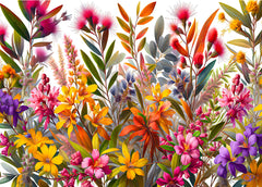 QPuzzles - Australian Wildflowers 1000 Piece Jigsaw Puzzle
