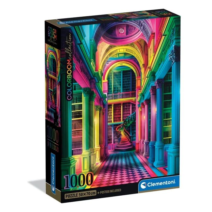 Clementoni - Athenaeum ColorBoom 1000 Piece Jigsaw Puzzle