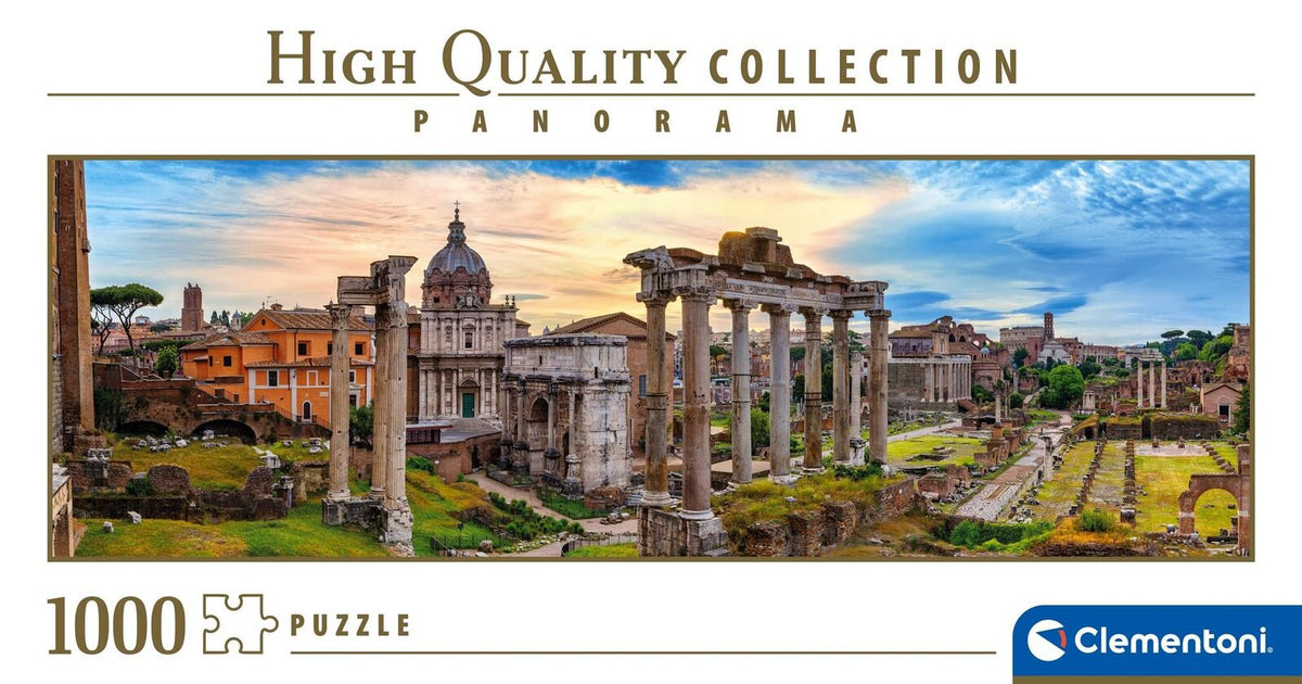 Clementoni - Twilight over the Eternal Empire Panorama 1000 Piece Jigsaw Puzzle