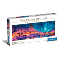 Clementoni - Night Over Lofoten Islands Panorama 1000 Piece Jigsaw Puzzle