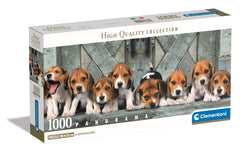 Clementoni - Beagles Panorama 1000 Piece Jigsaw Puzzle