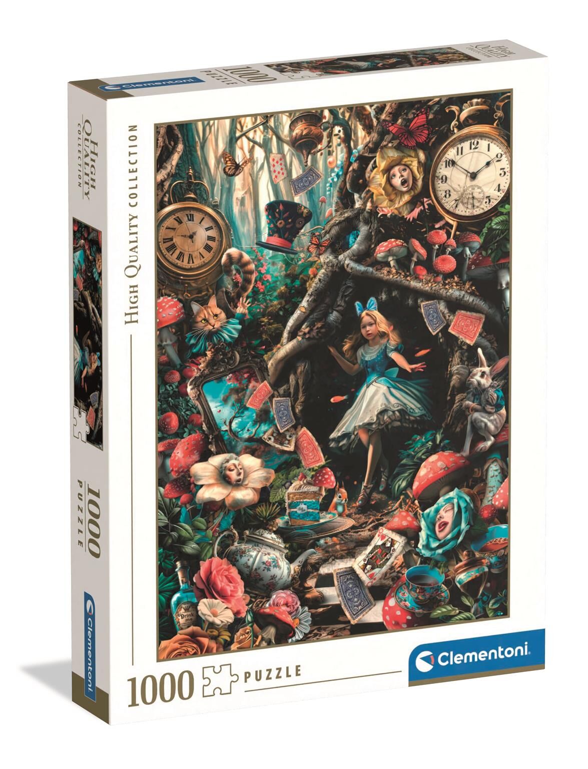 Clementoni - Another Day in Wonderland 1000 Piece Jigsaw Puzzle - alternative box
