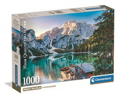Clementoni - Emerald Lake Braies 1000 Piece Jigsaw Puzzle