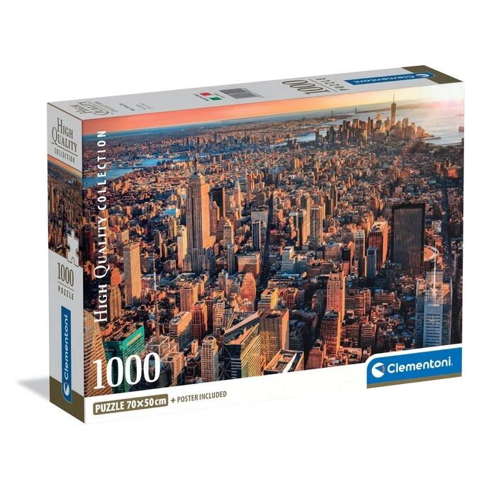 Clementoni - New York City 1000 Piece Jigsaw Puzzle
