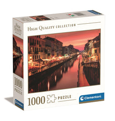 Clementoni - Milan Canals 1000 Piece Jigsaw Puzzle box
