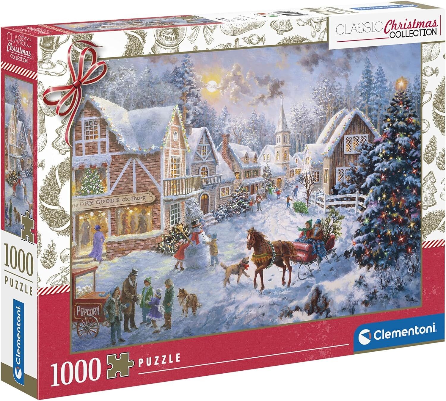 Clementoni - Getting Ready for Christmas 1000 Piece Jigsaw Puzzle
