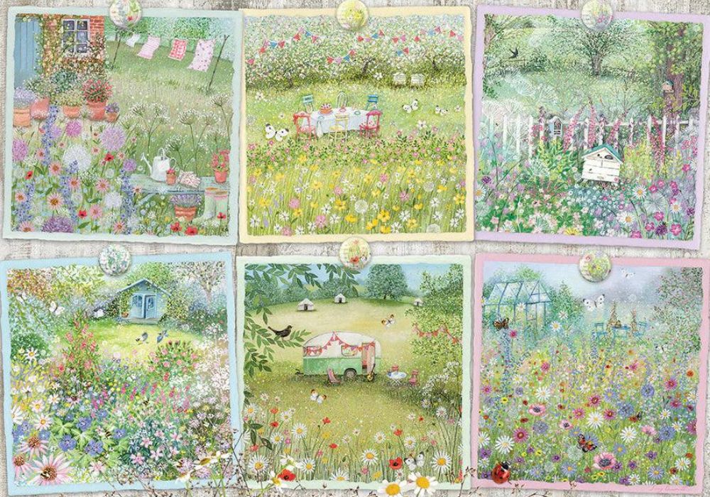 Cobble Hill - Cottage Gardens 1000 Piece Jigsaw Puzzle
