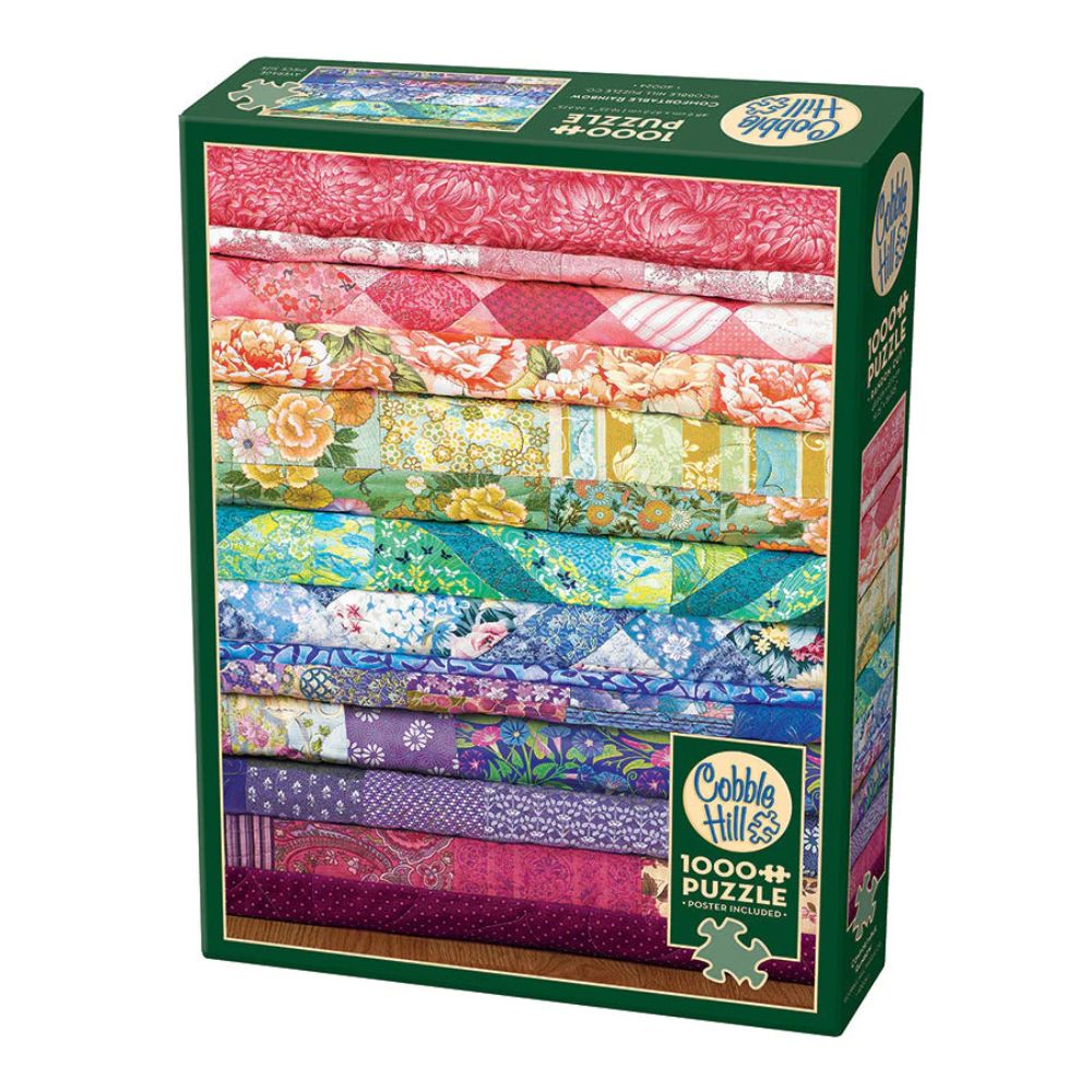 Cobble Hill - Comfortable Rainbow 1000 Piece Jigsaw Puzzle