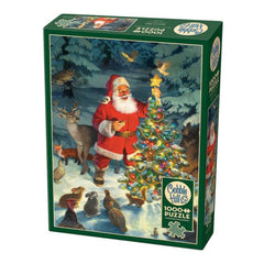 Cobble Hill - Santa's Tree 1000 Piece Jigsaw Puzzle