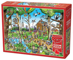 Cobble Hill - DoodleTown: Birdwatcher's Paradise 1000 Piece Jigsaw Puzzle
