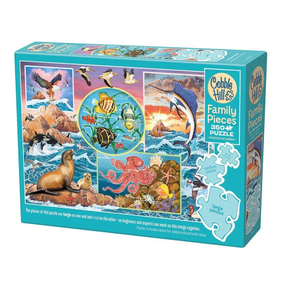 Cobble Hill - Ocean Magic 350 Extra Large Pieces Jigsaw Puzzles