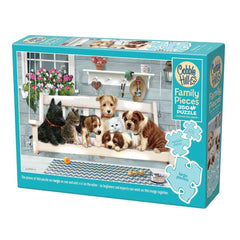Cobble Hill - Porch Pals 350 Extra Large Pieces Jigsaw Puzzles