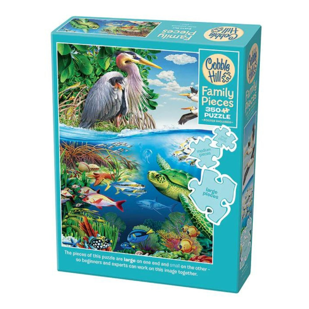 Cobble Hill - Earth Day 350 Extra Large Pieces Jigsaw Puzzle