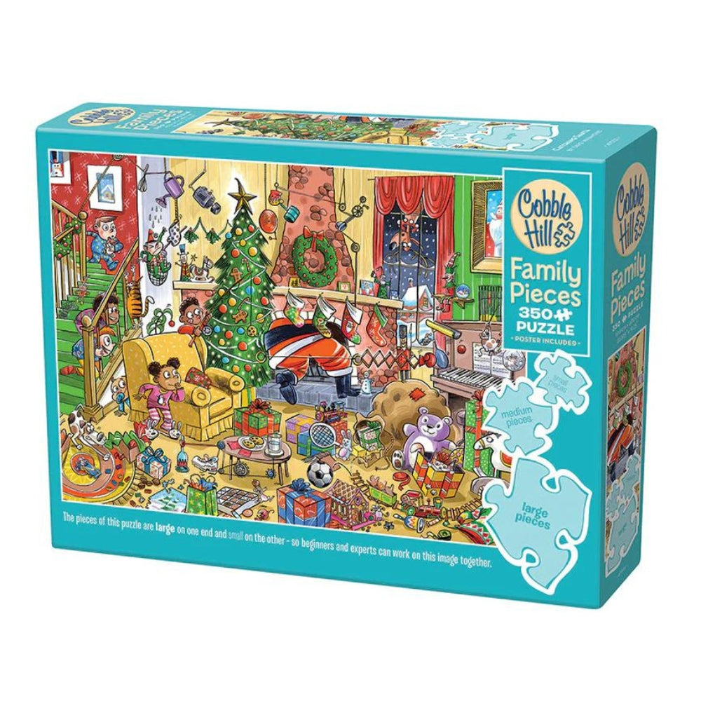 Cobble Hill - Catching Santa 350 Extra Large Pieces Jigsaw Puzzles