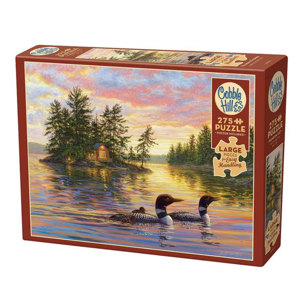 Cobble Hill - Tranquil Evening 275 Extra Large Pieces Jigsaw Puzzle