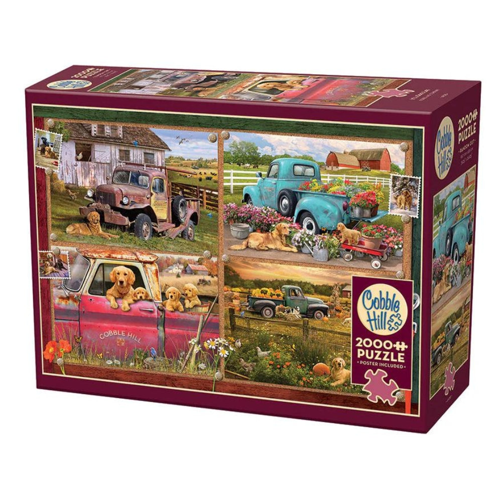 Cobble Hill - It'S A Dog's Life 2000 Piece Jigsaw Puzzle