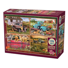 Cobble Hill - It'S A Dog's Life 2000 Piece Jigsaw Puzzle