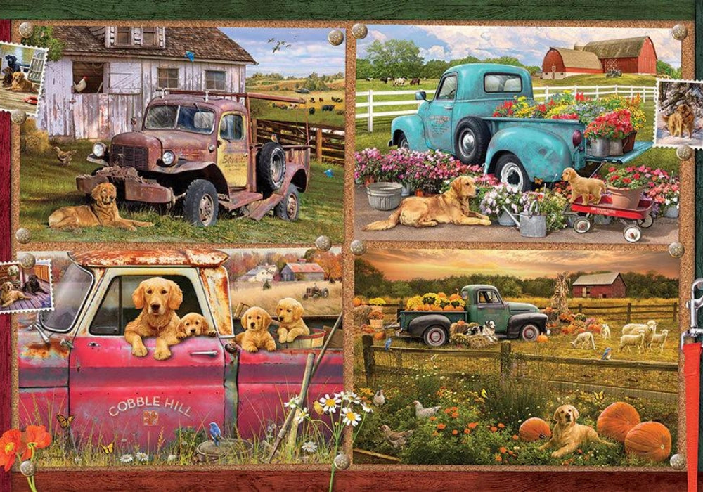Cobble Hill - It'S A Dog's Life 2000 Piece Jigsaw Puzzle