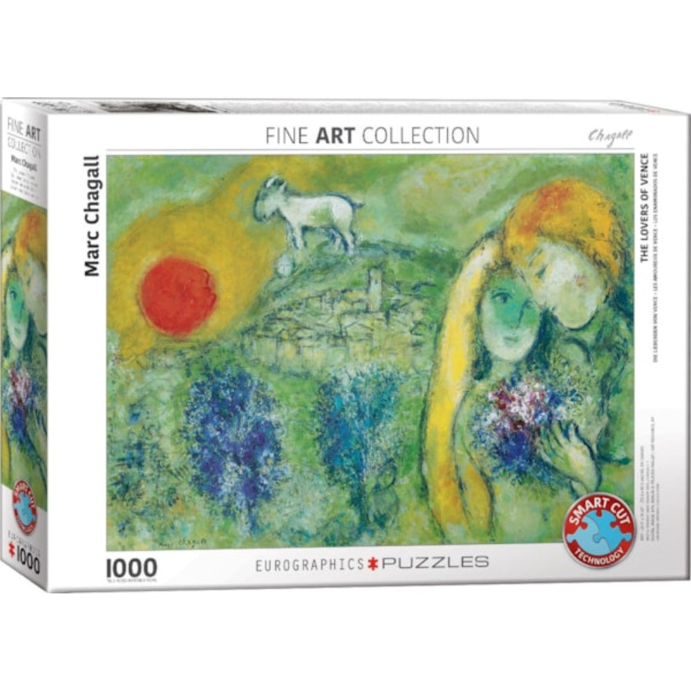 Eurographics - Chagall, The Lovers Of Vence 1000 Piece Jigsaw Puzzle