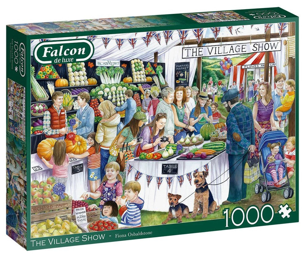 Falcon - The Village Show 1000 Piece Jigsaw Puzzle