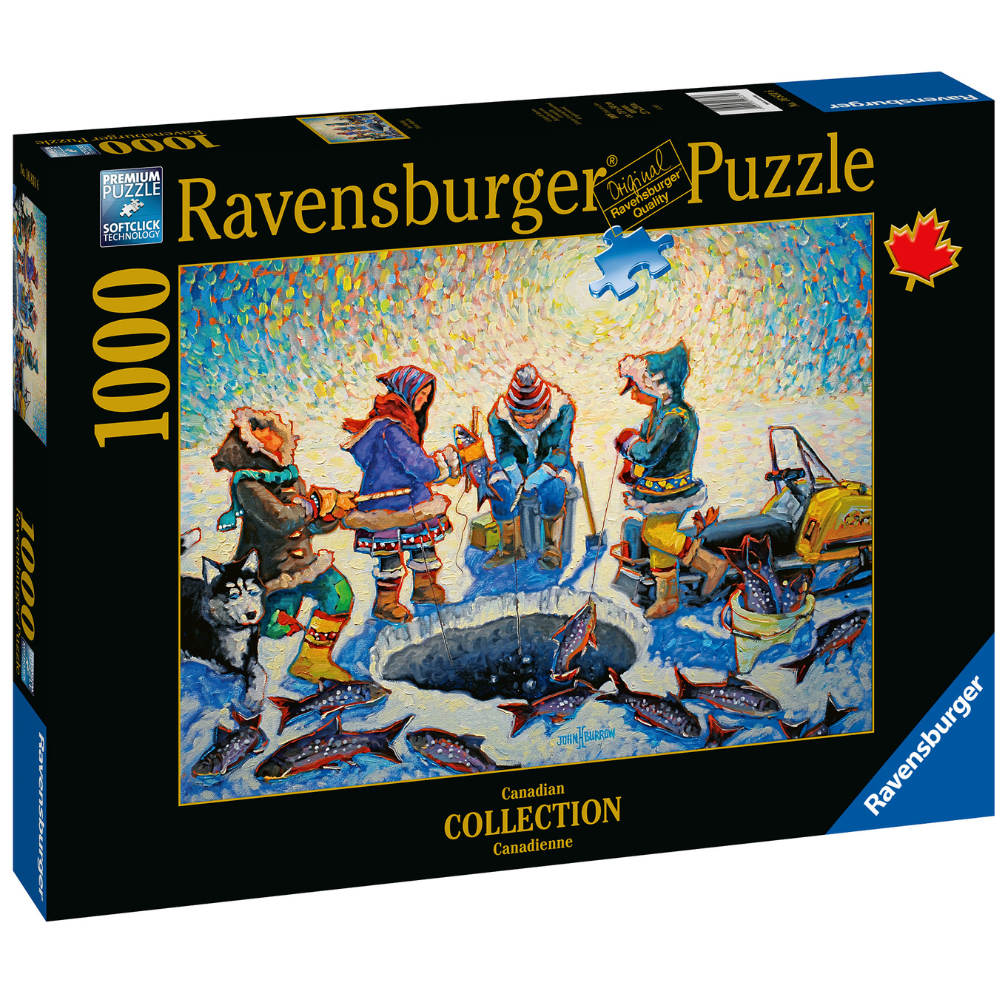 Ravensburger - Ice Fishing (Canadian Collection) 1000 Piece Puzzle